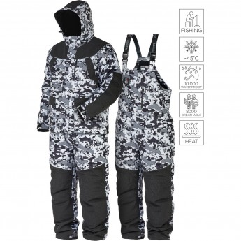 Костюм зимний NORFIN EXPLORER 2 CAMO HEAT 01 р.S